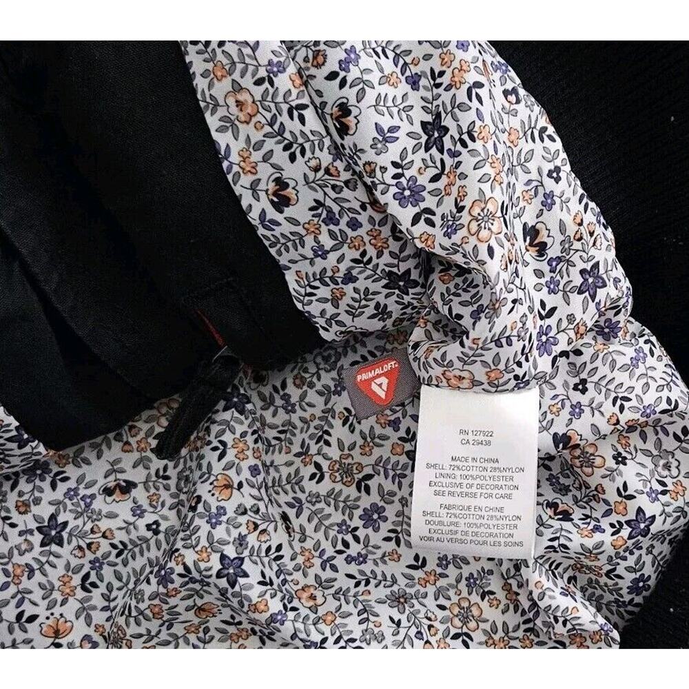Mountain Khakis (Womens Small) Ludlow Swagger Bomber Zip Jacket Primaloft Black - Picture 3 of 7